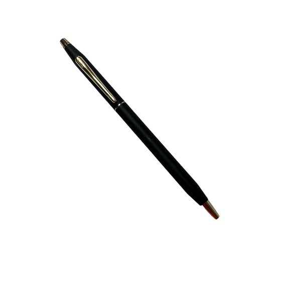 Cross ball point pen - black matte with gold trim / BLACK INK - Picture 5 of 13